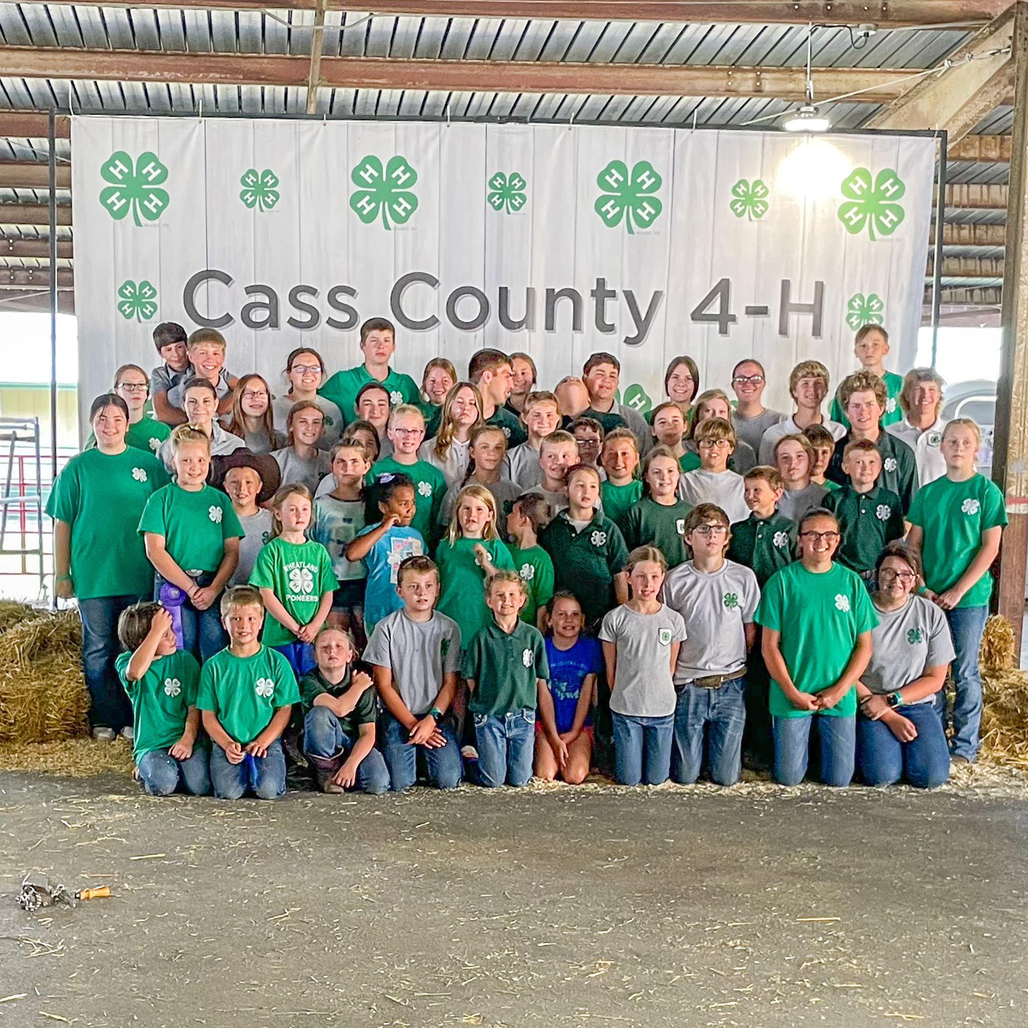 The participants in the Cass County 4-H