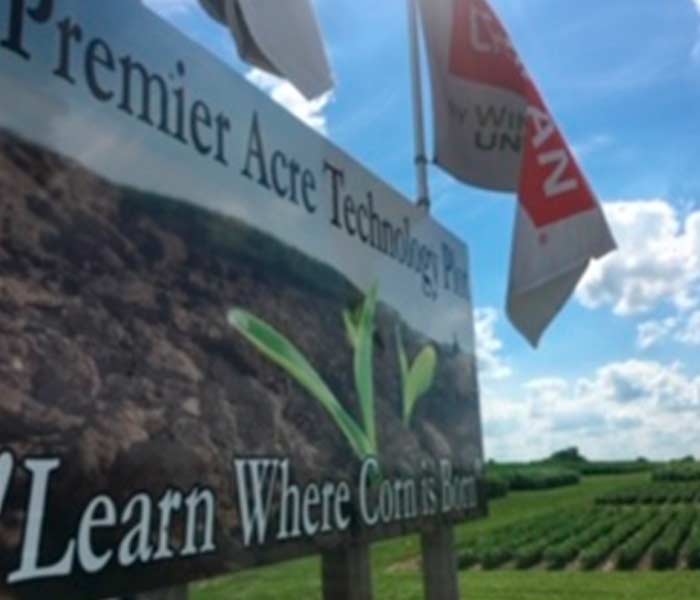 Premier Acres Plot Sign